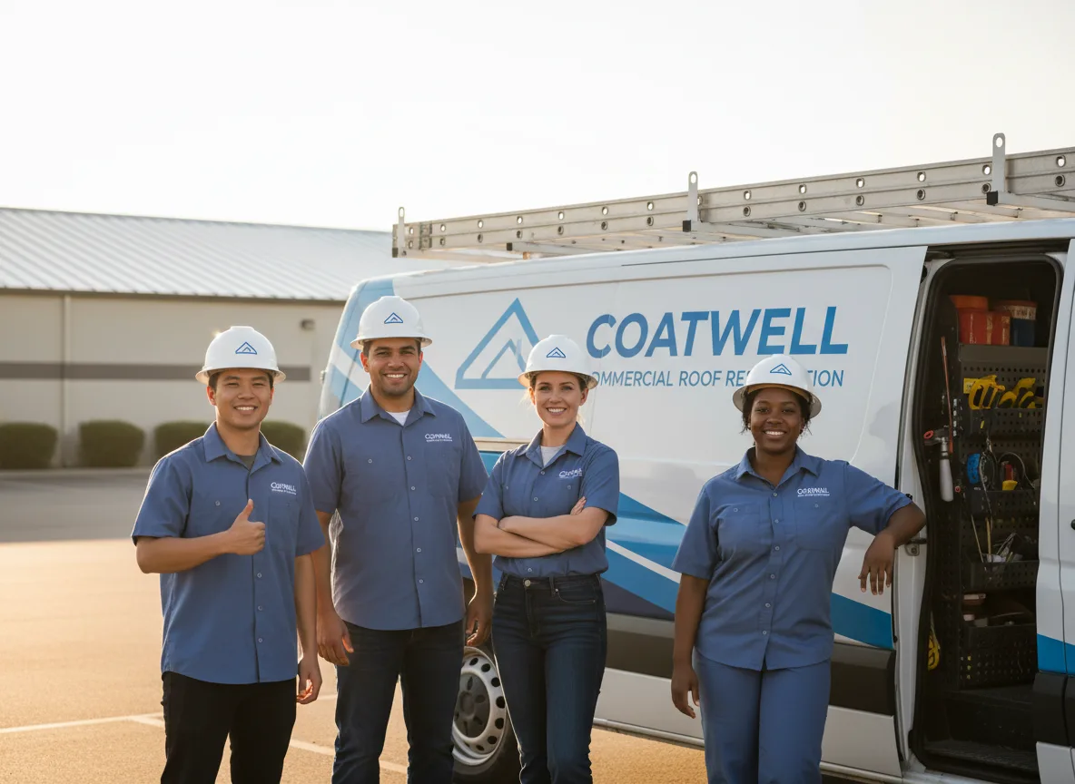 Commercial roof coating company in Millville, DE